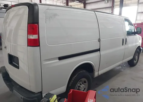 2020 Chevrolet Express Cargo Rwd 2500 Regular Wheelbase Wt из США, поврежденный, VIN 1GCWGAFP5L1185807